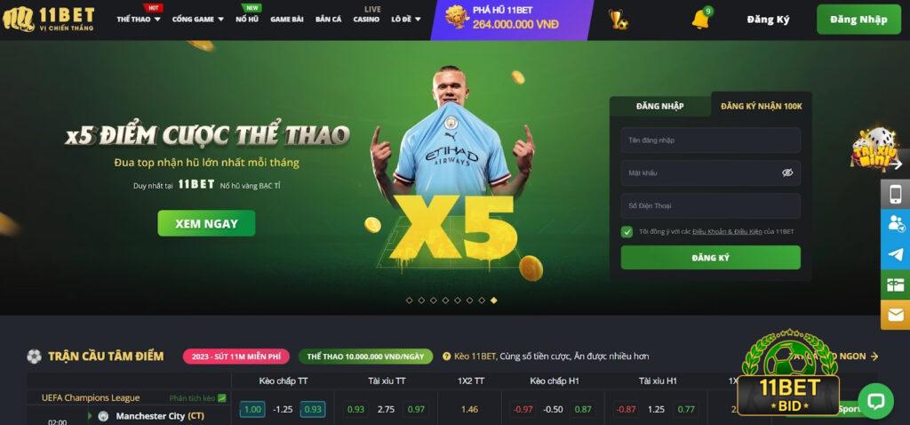 11bet pro là sân chơi chất lượng cho các cược thủ đến trải nghiệm