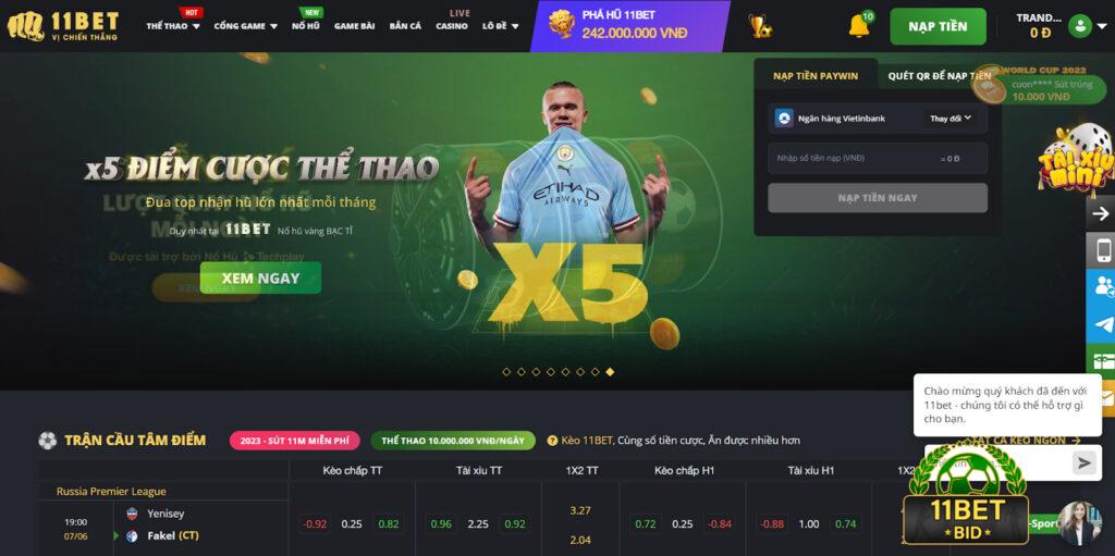 Điều kiện nạp tiền 11Bet gồm những gì?