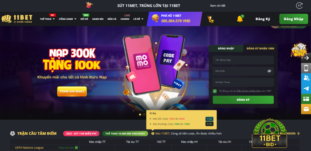 Tạo tài khoản tại nhà cái 11bet club siêu dễ